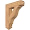 Ekena Millwork Funston Arts & Crafts Smooth Bracket, Western Red Cedar, 5 1/2"W x 26"D x 30"H BKT06X26X30FST03SWR - alternate 1